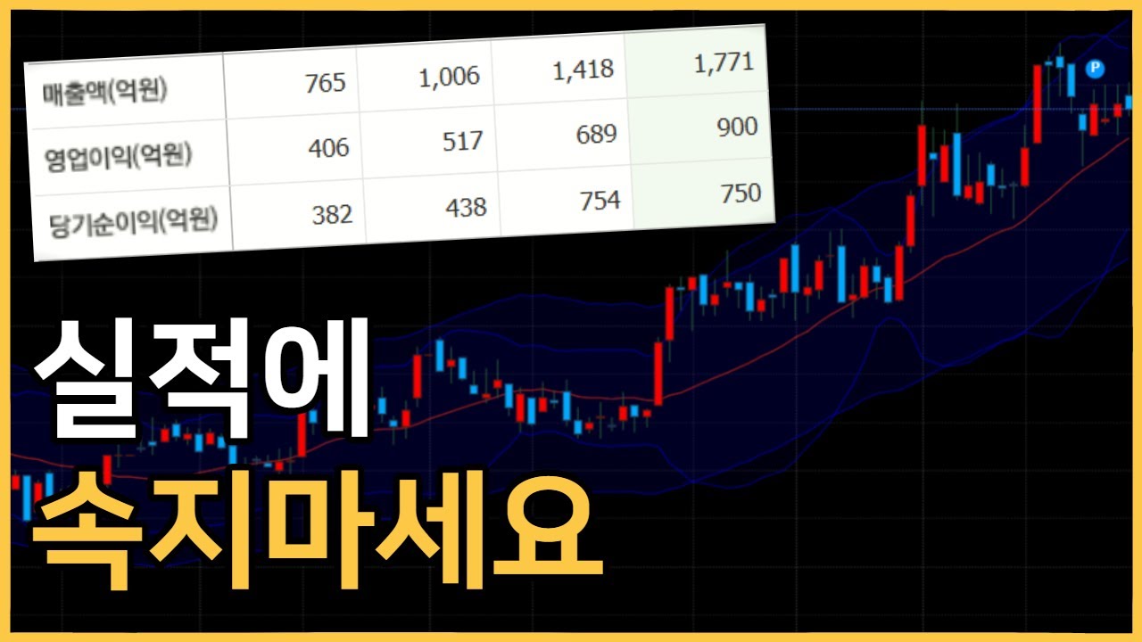 실적이 늘어나는 기업에 투자하라? 반쪽자리 투자입니다