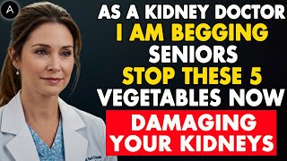 Seniors, I am BEGGING You to STOP These 5 Vegetables That Destroy Your Kidneys | Senior Health