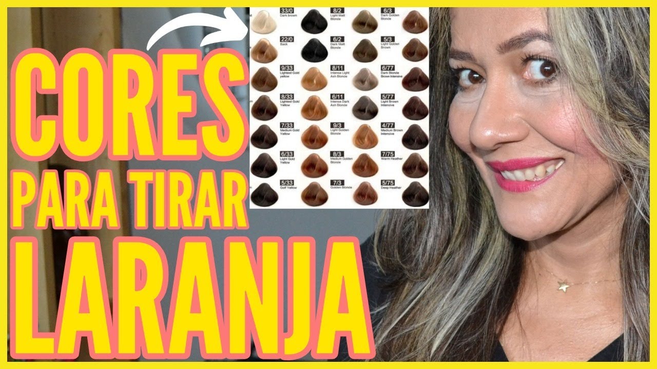 CORES PARA TIRAR LARANJA E AVERMELHADO DO CABELO - YouTube