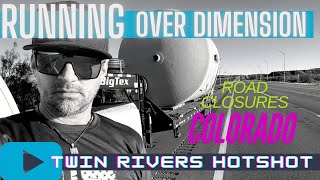 Running Wyoming: Winter road conditions while O/D!