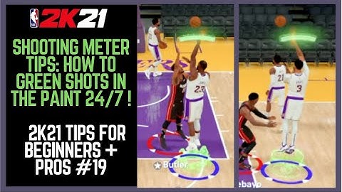 NBA 2K21 Post Moves Tutorial : How to Post Up + Post Hook. How to Green Every Shot Inside #19