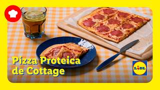 Pizza Proteica De Cottage Receitas À Mão Lidl Portugal