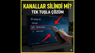 Nordmende Whale Os Tv Sıfırlama K Kurulumu Adım Adım Anlatım