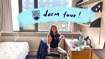 UBC MOVE-IN DAY + DORM TOUR | WALTER GAGE