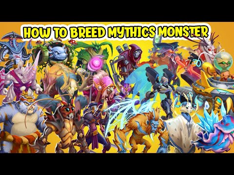 How To Breed Mythics Monster in Monster Legends 2023 | Cách Lai Tạo Quái Vật Mythics Mới