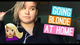 How I Went COMPLETELY BLONDE at Home!! *INSANE RESULTS* + What Hair Products I Use