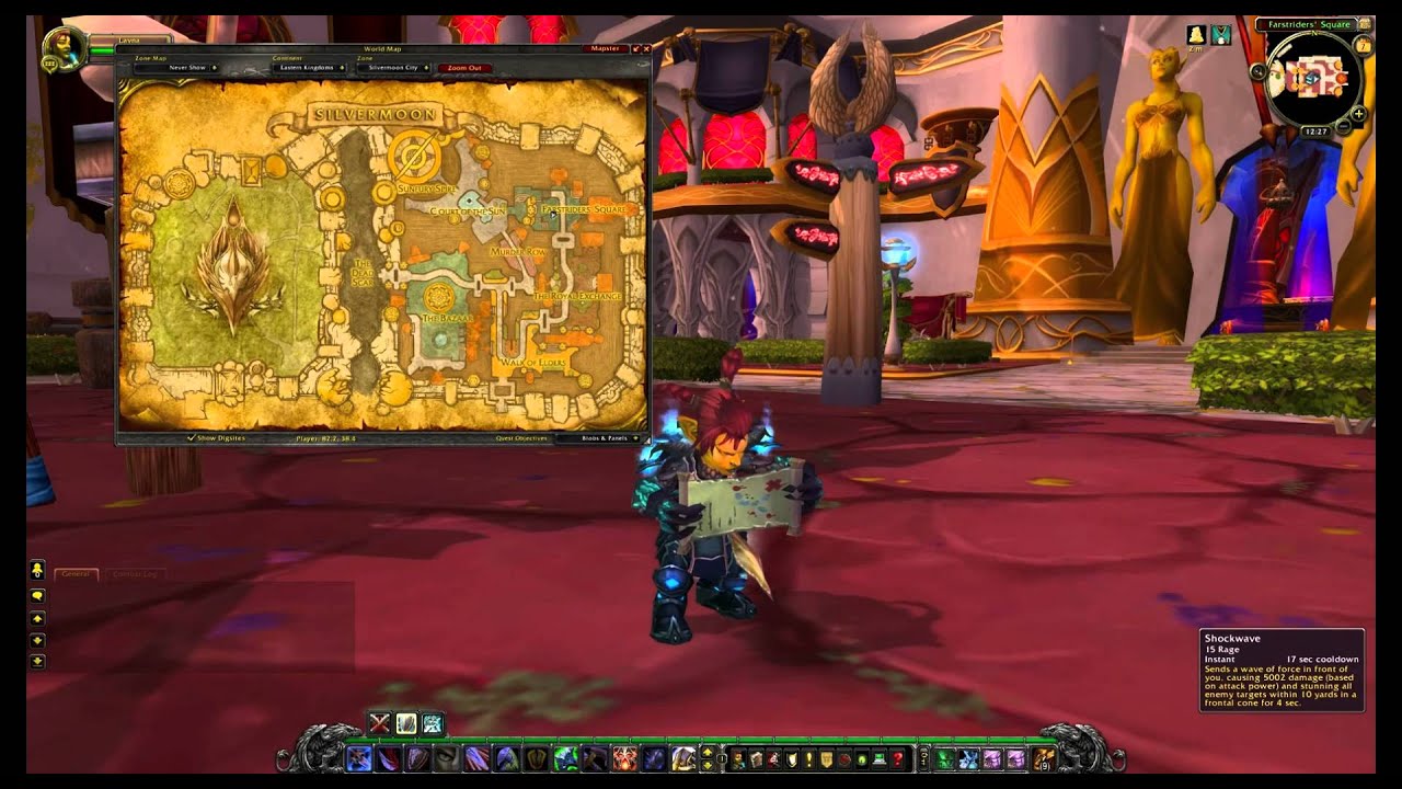 New Map Animation WoW 4.1 PTR