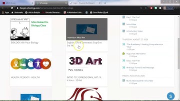 Basic Schoology Navigation