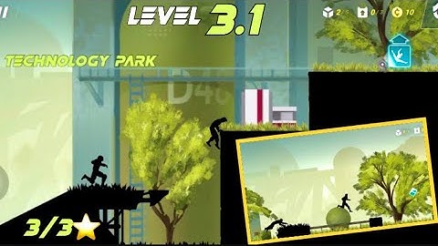 Vector - Technology park  Level 3/1 | All Tricks | 3 Stars ⭐️ #vector #parkour