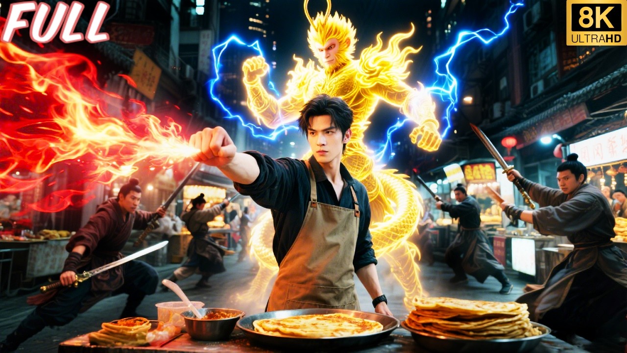 เทพเจ้าผู้แข็งแกร่งที่สุดปลอมตัวขายขนมเบื้อง ถูกคนดูถูก แต่หมัดเดียวซัดฮีโร่ล้มทั้งประเทศ!🔥