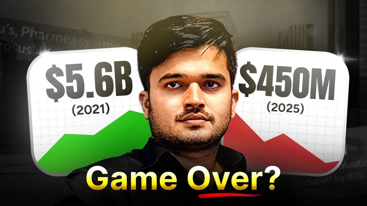 How Pharmeasy Lost 90% value in three years?