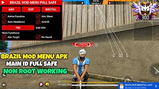 Free Fire Brazil Mod Menu 🇧🇷☠️ | 100% Anti-Ban Aim Lock + ESP Location 🧿 | No Password | Full Safe screenshot 2