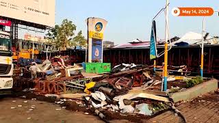 Several dead after billboard falls in Mumbai storm | REUTERS