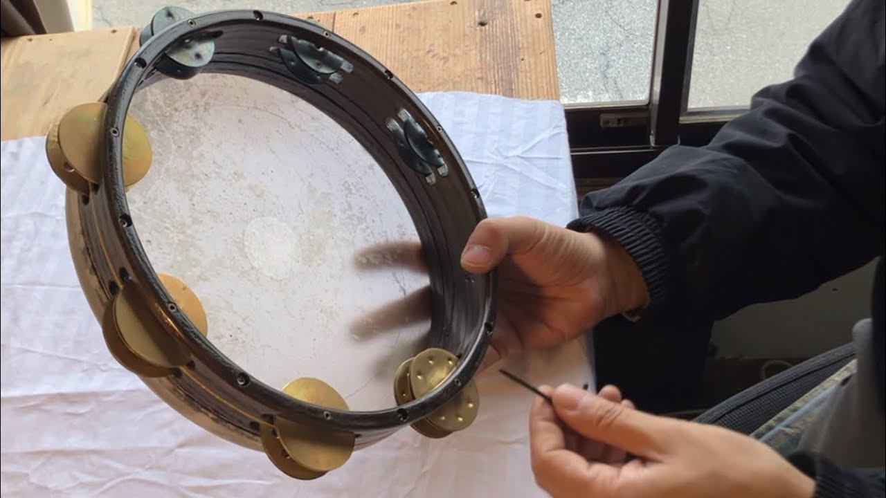 Shiger タンバリン チューニングの仕方 How to tune the Shiger