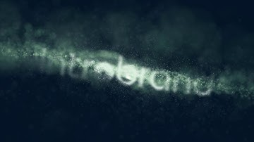 Video Intro Particle Shine