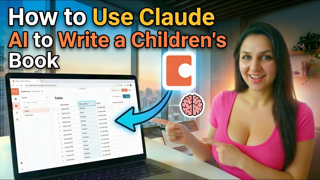 How to Use Claude AI to Write a Children's Book - YouTube