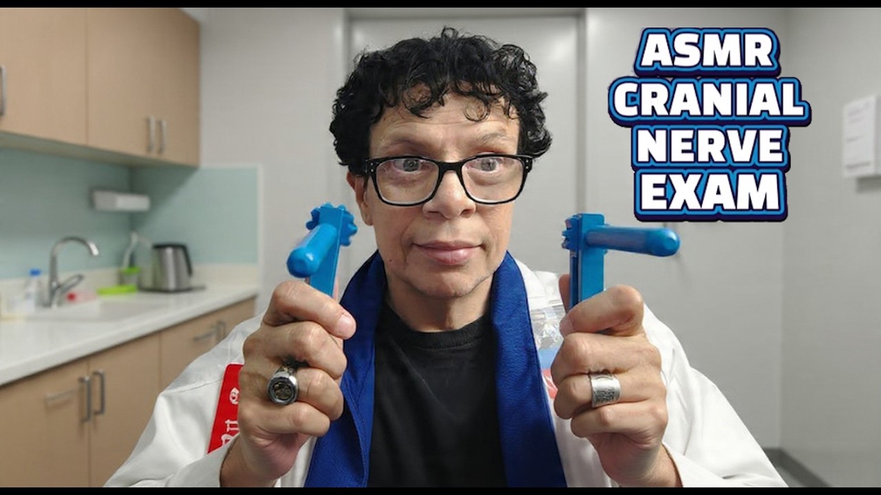 🥼🩺 ASMR ER Doctor Gives You A Detailed Cranial Nerve Exam | Very Tingly Exam