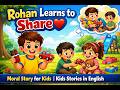 Rohan Learns to Share ❤️ | Moral Story for Kids | Kids Stories in English