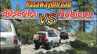 Epic 80 Series Rock Crawling Rubicon Trail: Father's Day Weekend 2022