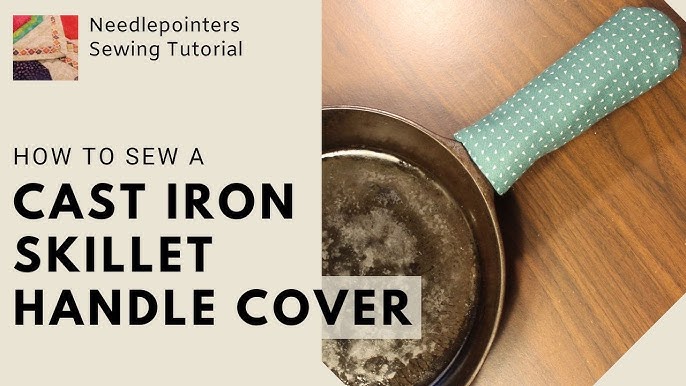 Castiron Skillet Handle Cover - Custom Initial