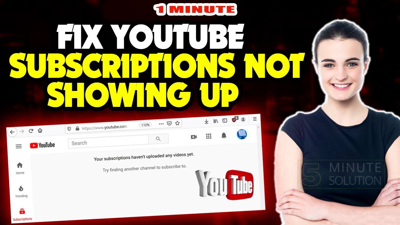 How to Fix Youtube subscriptions not showing up 2023 YouTube
