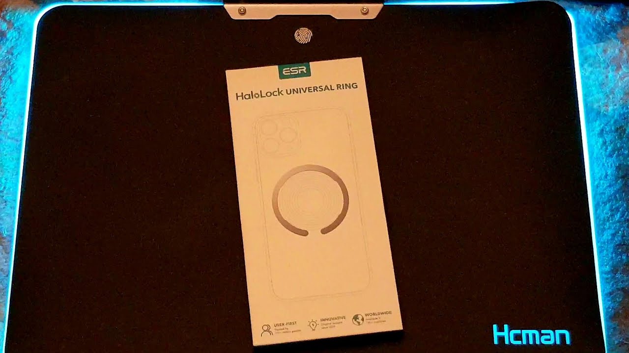 ESR HaloLock MagSafe Universal Wireless Charging Ring Unboxing