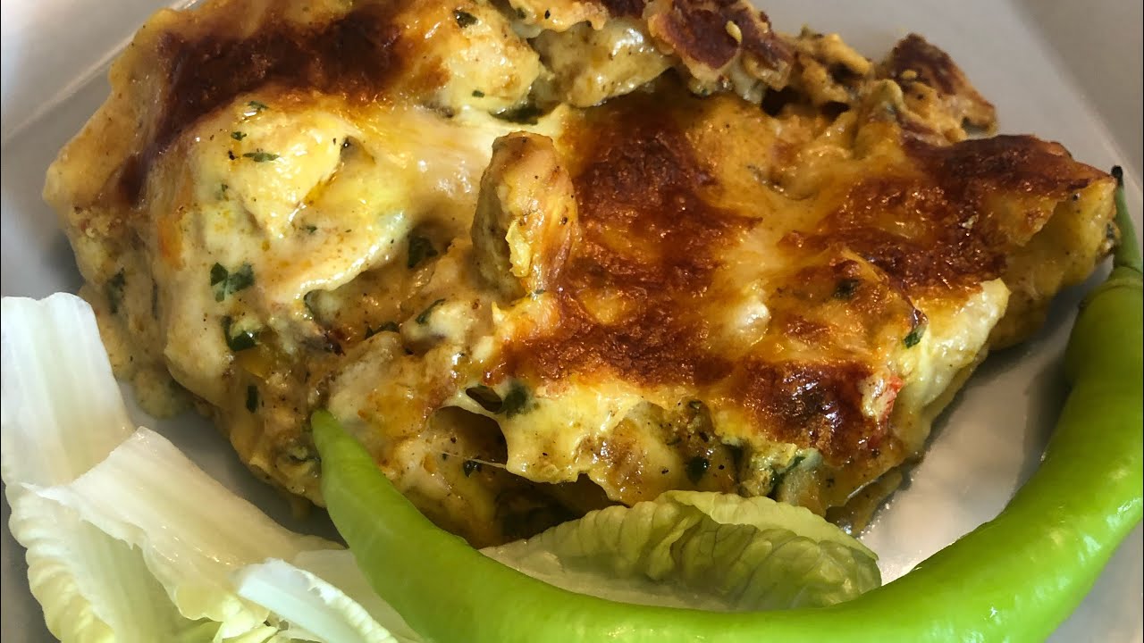 ئامادەکردنی لازانیای مریشک/ kycklinglasagne