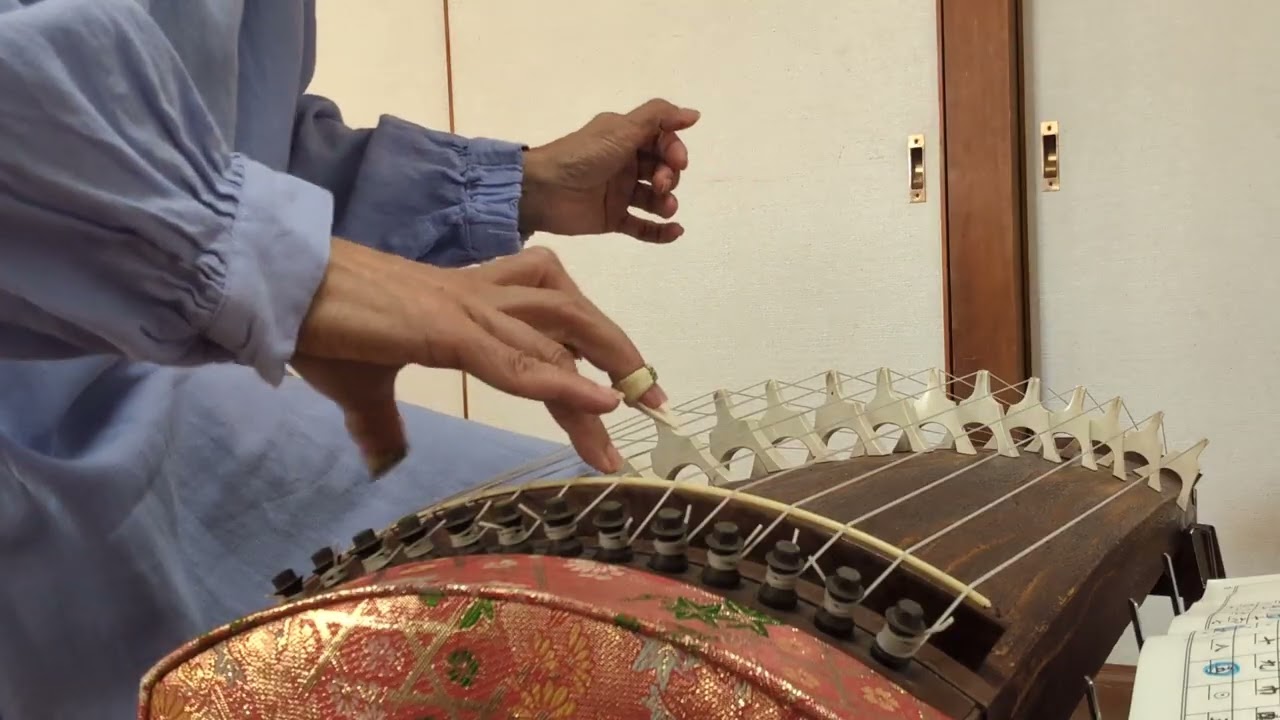 瑠璃色の地球」🌏#お箏#お琴#和楽器#traditional#Japanese musical
