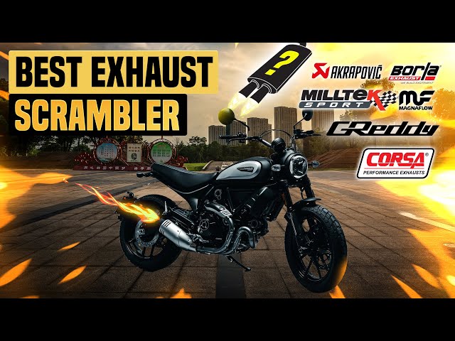 LeoVince LV-10 Slip-On Exhaust for the Ducati Scrambler (2015-2020) – YN  MOTO