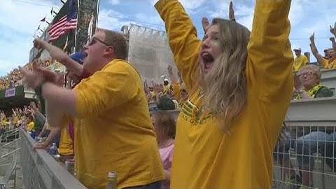 Bison fans flood Target Field