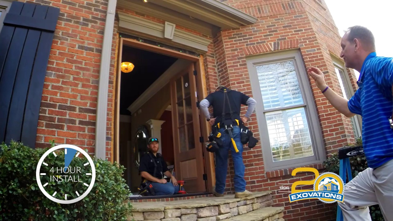 Replacing Our Single Front Door with Double Front Doors - The Coastal Oak