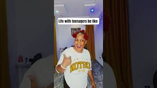 Life with teenagers be like#relatable#shorts#shortvideo #goviral#foryou#forurpage#funny#comedy