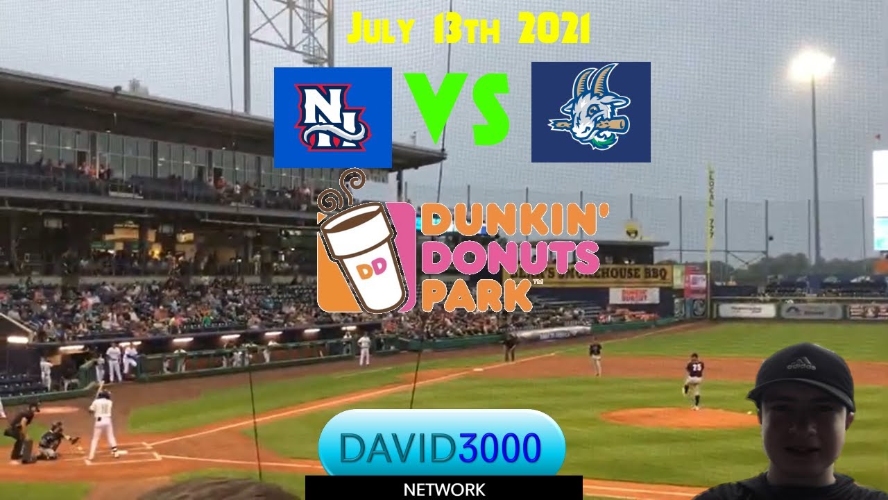 YARD GOATS VS FISHER CATS AT DUNKIN' DONUTS PARK! (Tuesday 7-13-2021 ...