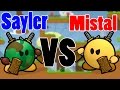 Teeworlds - Sayler VS Mistal (Эпичная битва 1 на 1)!!