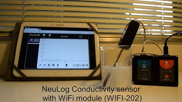 NeuLog WiFi module (WIFI-202) and conductivity sensor