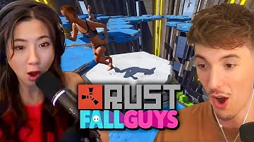 Ellum & Fuslie Discovered Fall Guys in Rust Kingdoms