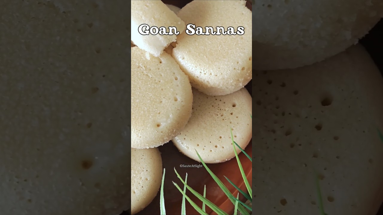 Softest & Fluffiest Goan Sannas 