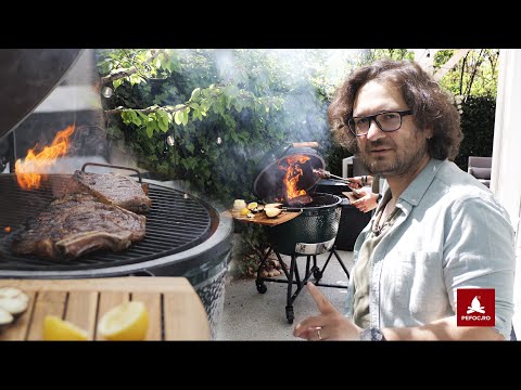 Chef Dumitrescu gateste steak de vita🥩pe kamado-ul Big Green Egg #reteta2 @ChefFlorinDumitrescu7
