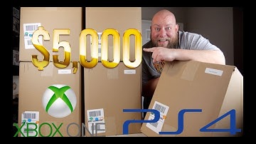 I PAID $494 for a $5,000 Amazon Customer Returns ELECTRONICS & Video Game Pallet + XBOX ONE Sony PS4