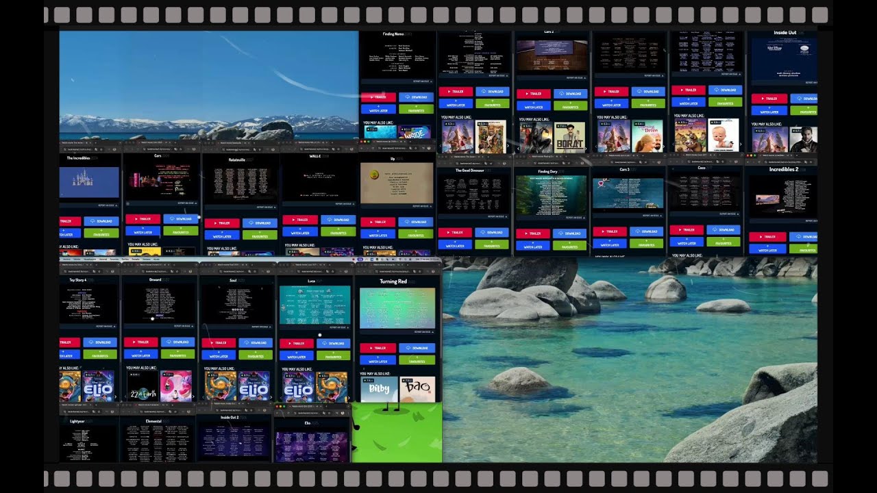 pixar animation studios end credits at once [ november 1995-june 2025][40th anniversary special]