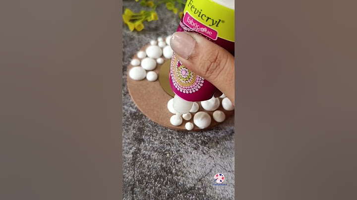 Decorative Mirror | Fevicryl Hobby Ideas