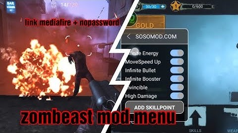Update Baru - zombeast mod menu