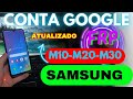 Desbloqueio Conta Google M10/M20/M30 - Qualquer Android - #samsung #frp