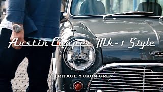 ローバーミニ クーパー ヘリテイジ オースチン MK-1仕様｜Rover Mini Cooper Austin Mk-1 Style Yukon Grey