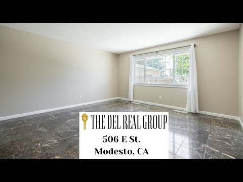 506 E St., Modesto, CA home video tour