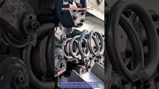 🔥 Industrial Spring Coiling Machine in Action | Satisfying Metal Manufacturing #tools #diy