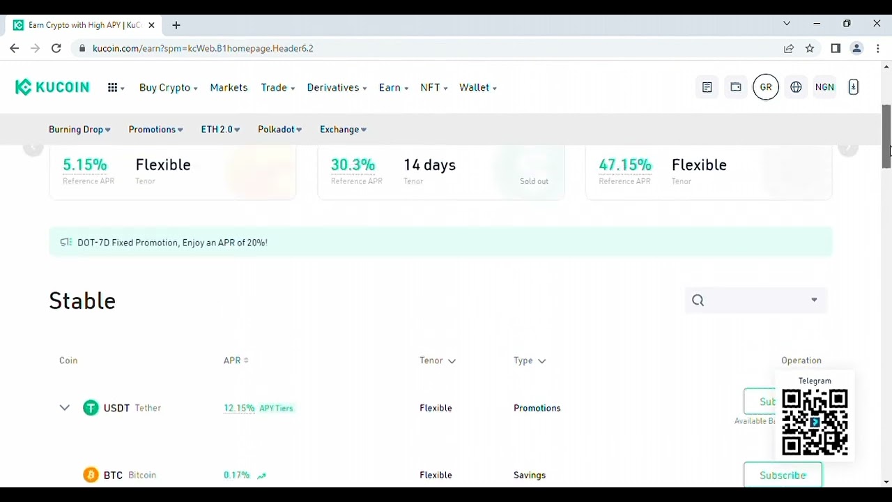 How to make passive income from KUCOIN EARN ( Upto 60% APR)