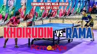 Khoirudin kediri Vs Rama mahardika  Npc Cup I 2023  8 Besar