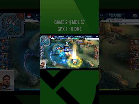 HIGHLIGHT GPX VS DNS || MDL S7 #shorts #mobilelegends #mdl