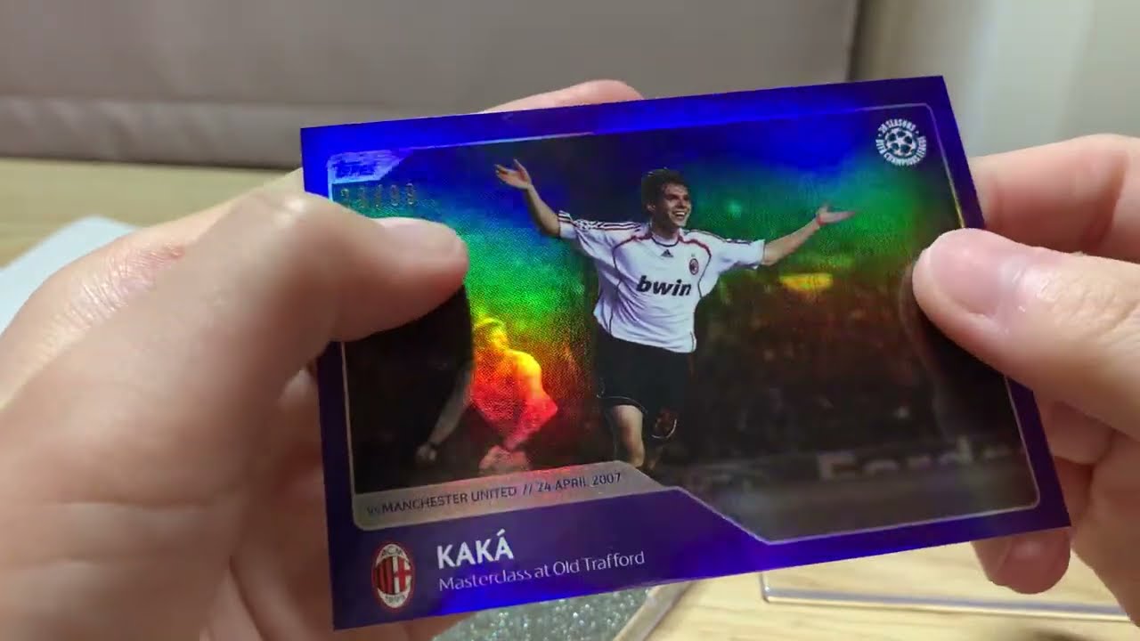 Opening Topps Now 30 seasons of UEFA Champions League | MY FIRST LIMITED PRINT TOPPS NOW!? |KAKA